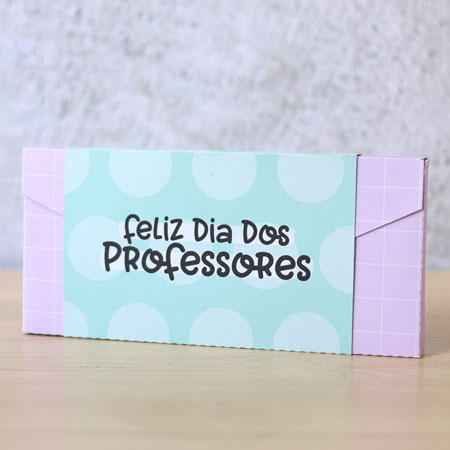 Caixa envelope G - Feliz dia (modelo 02)