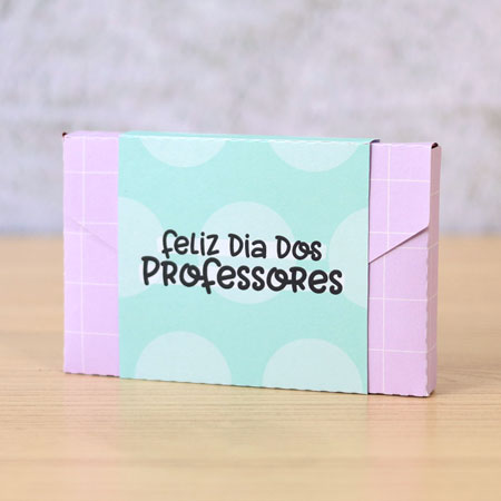 Caixa envelope P - Feliz dia (modelo 02)