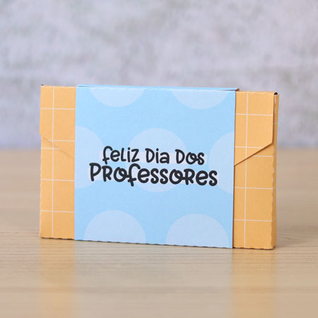 Caixa envelope P - Feliz dia (modelo 03)