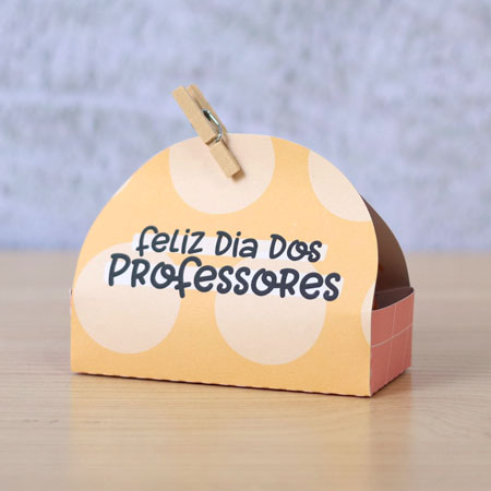 Porta 2 bombons - Feliz dia (modelo 02)