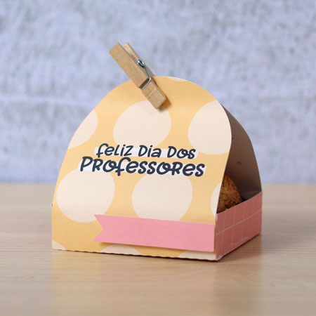 Porta 4 bombons - Feliz dia (modelo 02)