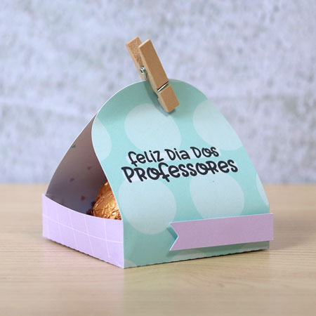 Porta 4 bombons - Feliz dia (modelo 03)