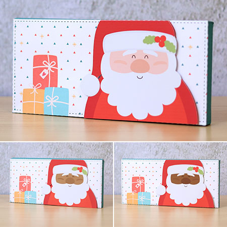 Caixa Envelope G - Papai Noel