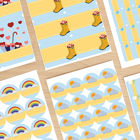 Chuva de Amor Amarelo