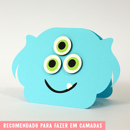 Tudo em Camada - Cartão  Azul