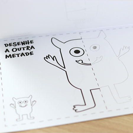 Desenhe outra metade