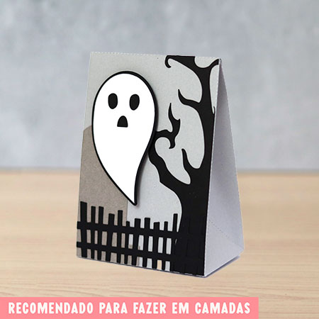 Caixa Sacolinha - Fantasma 01