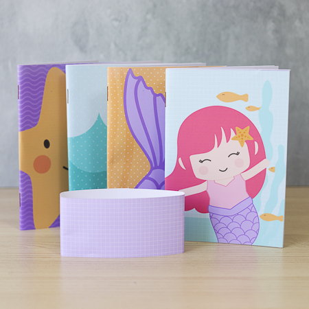 Capas para Bloquinho Costurado + Cinta