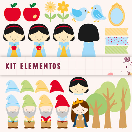 Kit de Elementos - Modelo 7