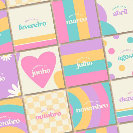 Projeto Memórias - Álbuns de fotos