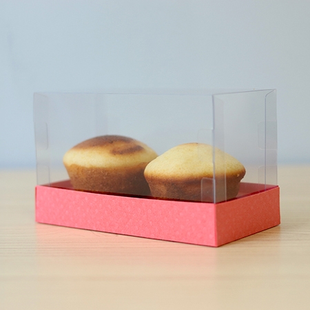 Caixa 2 minicupcakes Acetato