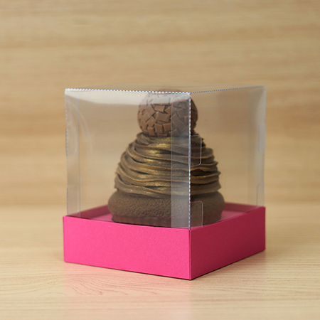 Caixa 1 Cupcake Acetato