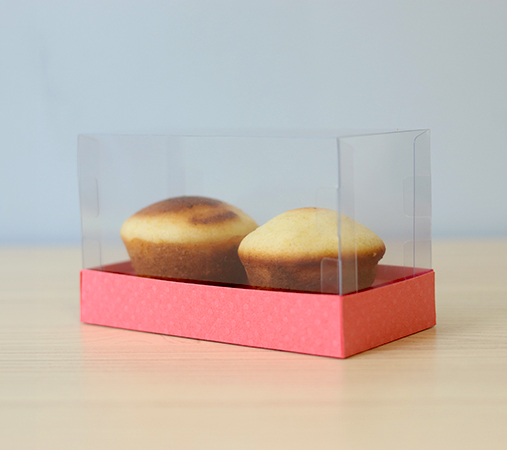 Caixa 2 minicupcakes Acetato