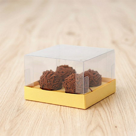 Caixa 4 Bombons Acetato